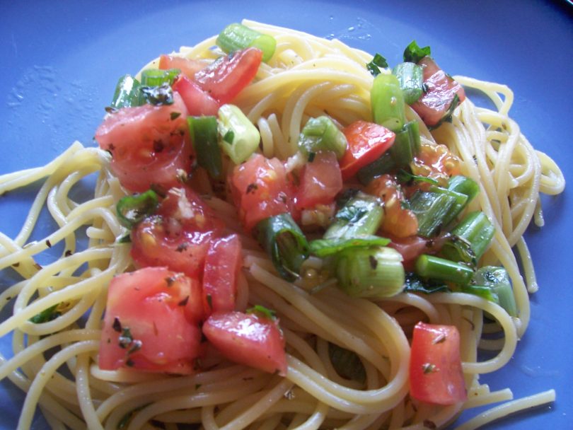 A Favorite Summer Spaghetti Salad