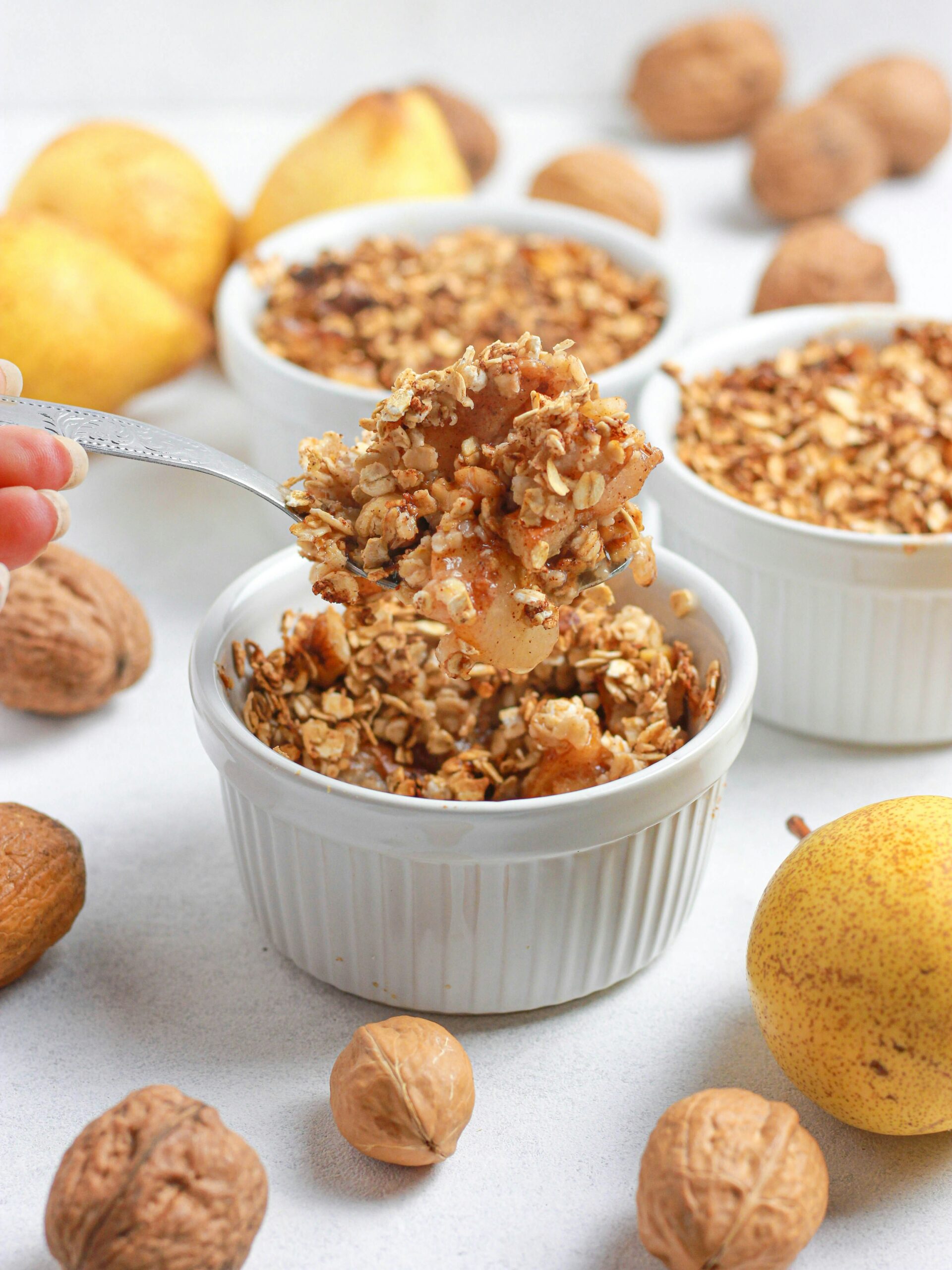 Easy Pear Crumble Recipe