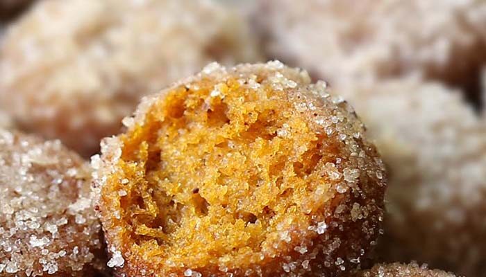 Homemade Fall Recipe…Baked Pumpkin Donut Holes