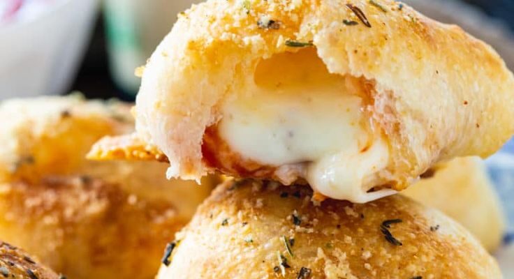 Delightful Crescent Roll Pizza Pockets